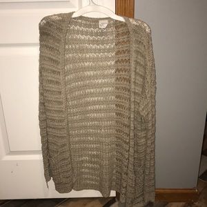 TAN SWEATER